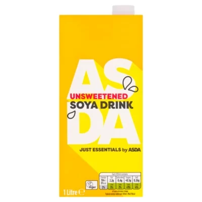 JUST ESSENTIALS by ASDA Just Essentials by  Unsweetened Soya Drink 1 Litre