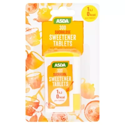 ASDA 300 Sucralose Sweetener Tablets 15.6g