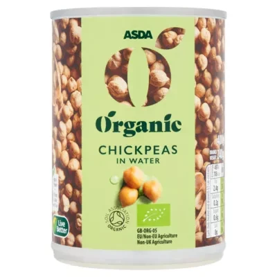 ASDA Organic Organic Chickpeas in Water 400g