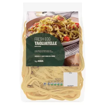 ASDA Fresh Egg Tagliatelle 500g