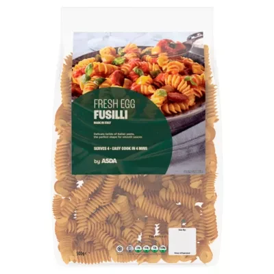 ASDA Fresh Egg Fusilli 500g