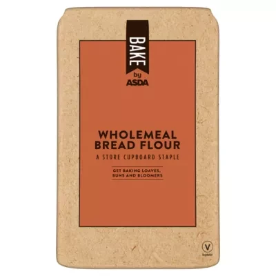 BAKE by ASDA Bake Wholemeal Bread Flour 1.5kg