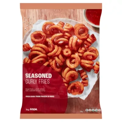 ASDA Seasoned Curly Fries 750g