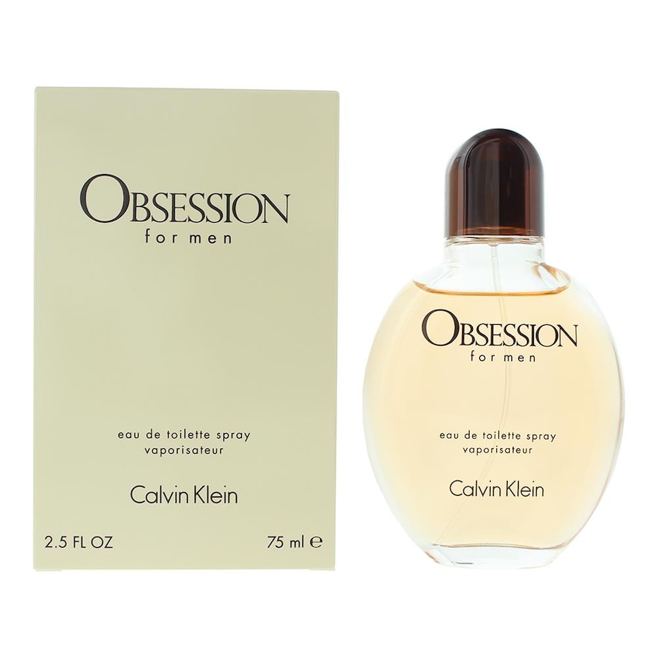 Calvin Klein Obsession For Men EDT 75ml Fragrance