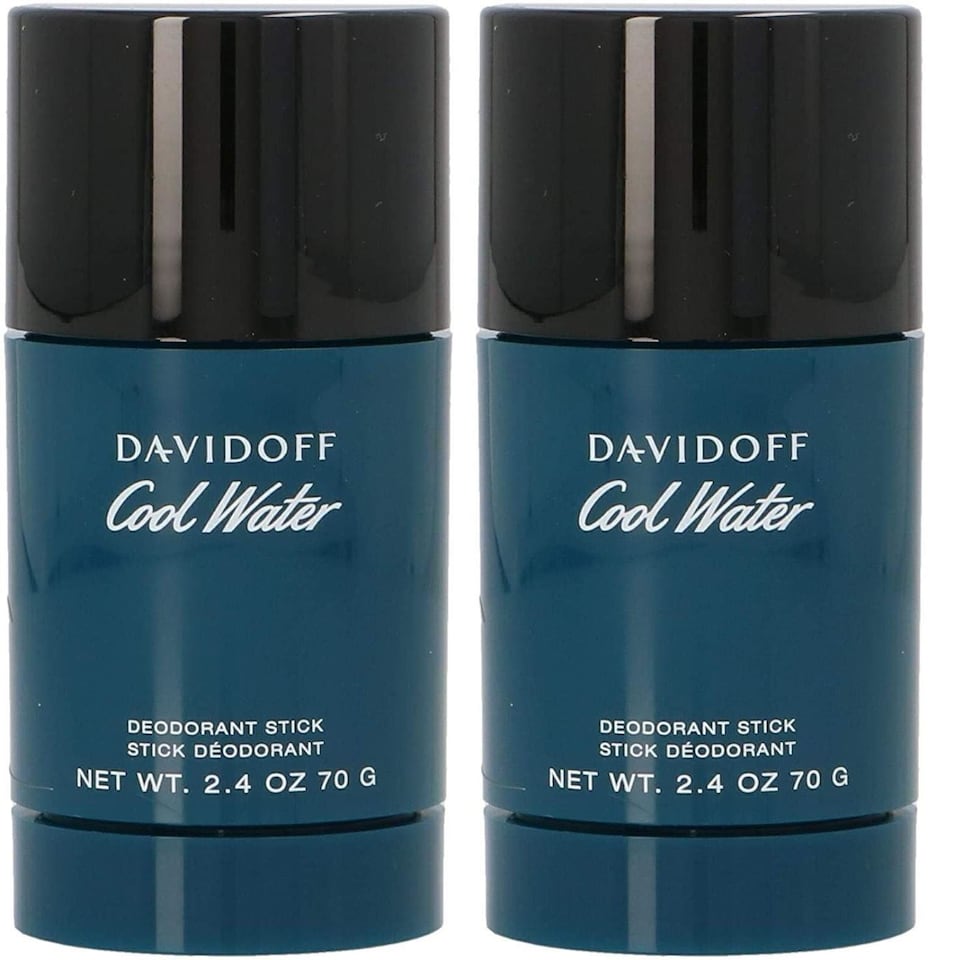 Davidoff Cool Water Extremely Mild Mens Deodorant Stick 70g 2 Pack
