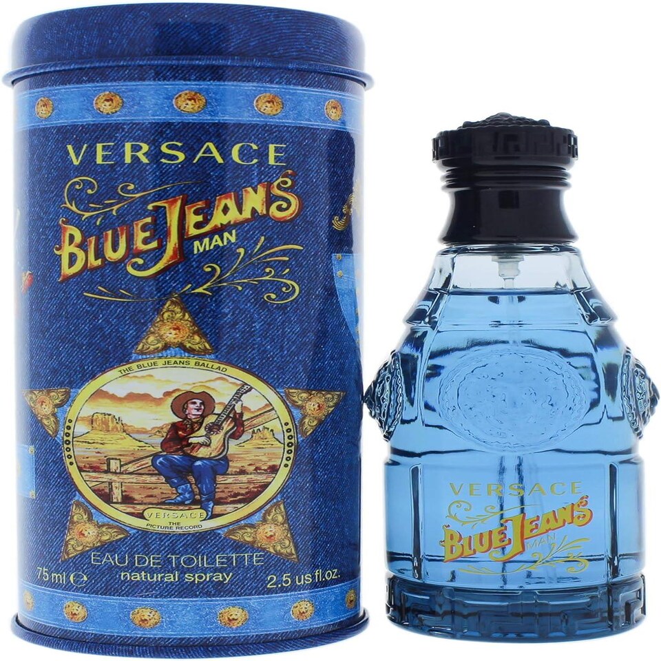 Versace Blue Jeans Mens EDT 75ml Fragrance
