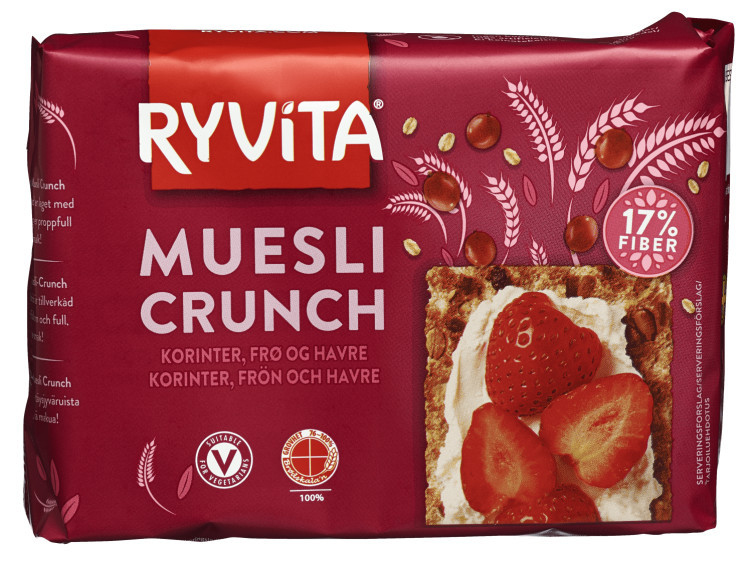 Ryvita Knekkebrød Crunch Musli 200g