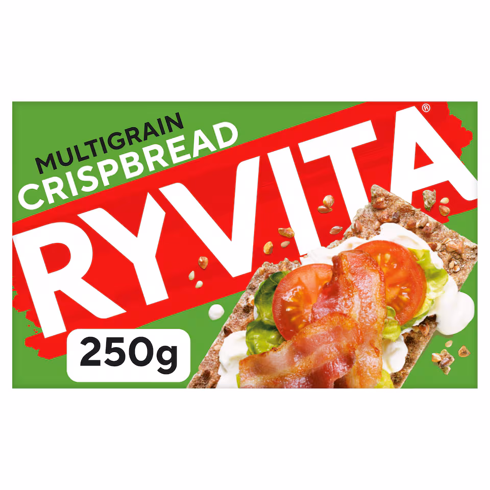 Ryvita Multigrain Rye Bread 250G