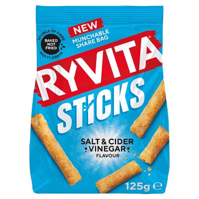 Ryvita Sticks Salt & Cider Vinegar Flavour