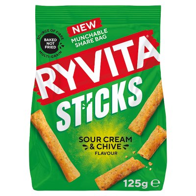Ryvita Sticks Sour Cream & Chive Flavour