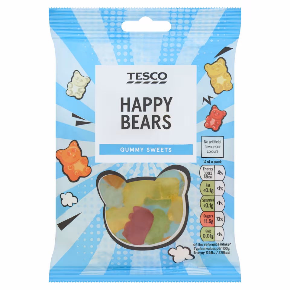Tesco Happy Bears 100g