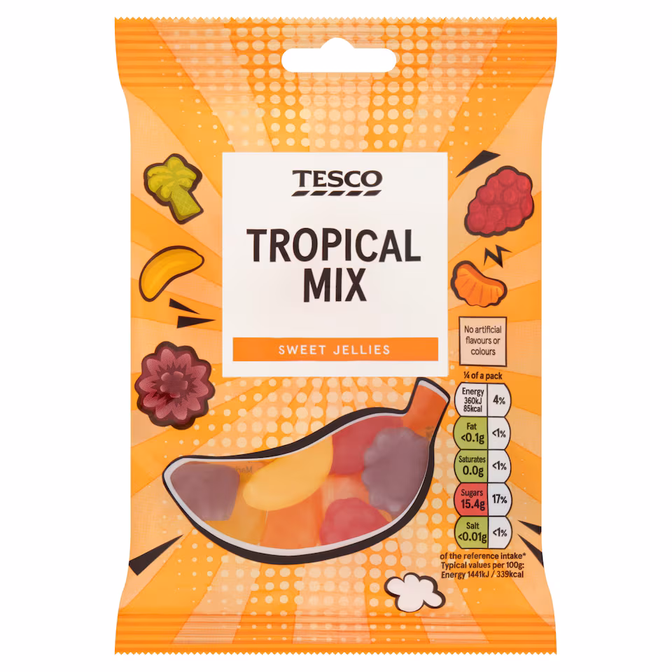 Tesco Tropical Mix 100g