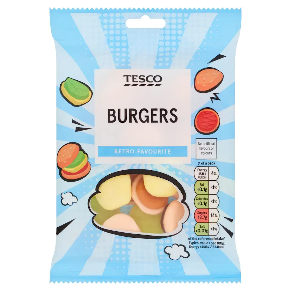 Tesco Burgers 100g