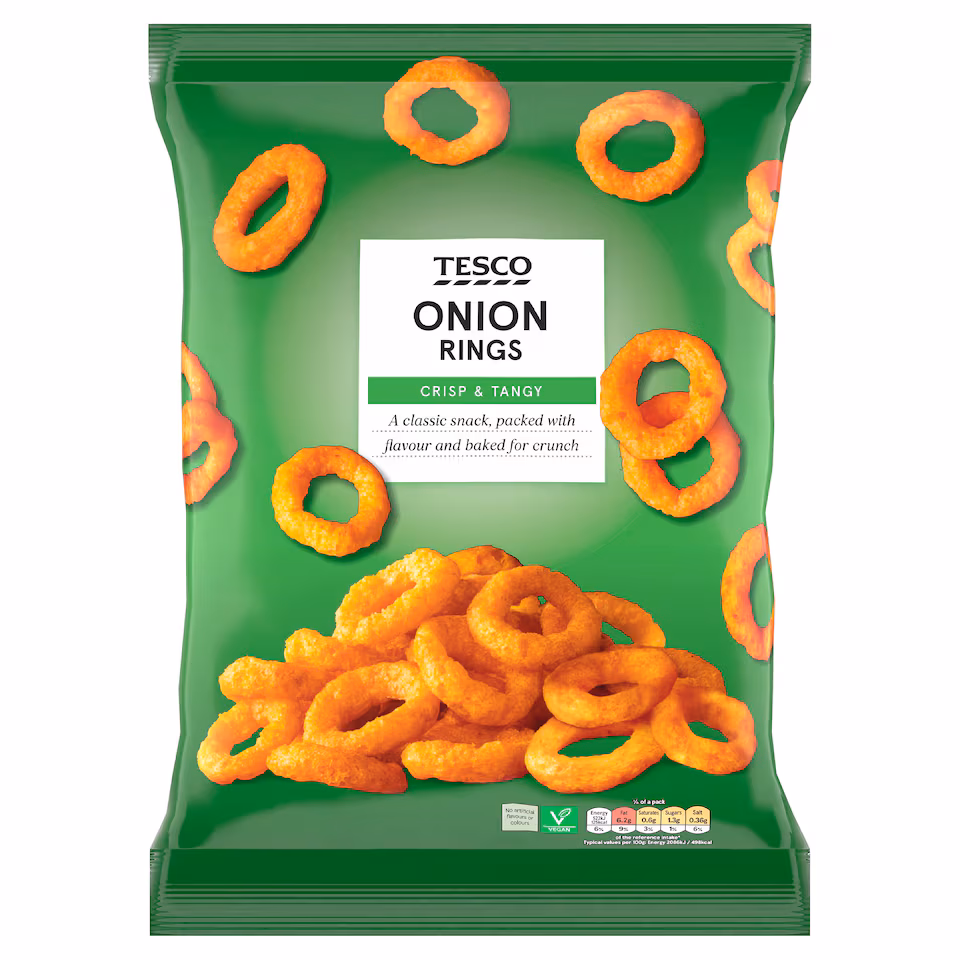 Tesco Onion Rings 150g
