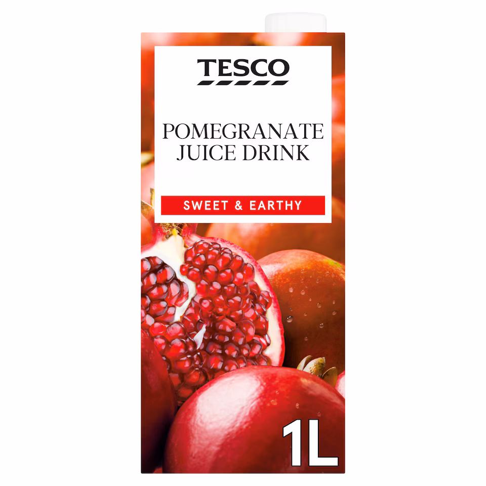 Tesco Pomegranate Juice Drink 1L