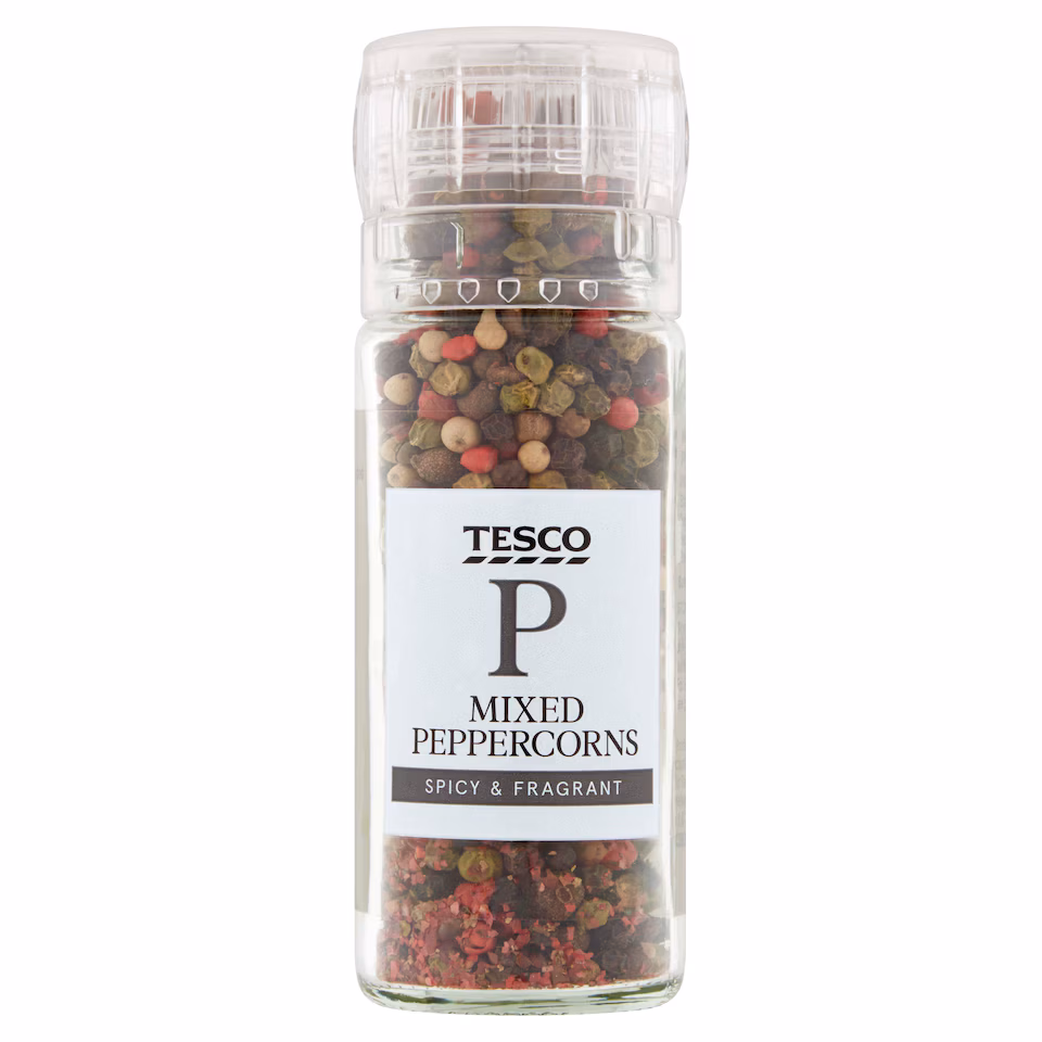 Tesco Mixed Peppercorn Grinder 40G