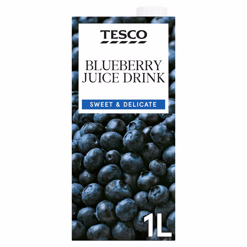 Tesco Blueberry Juice Drink 1 Litre