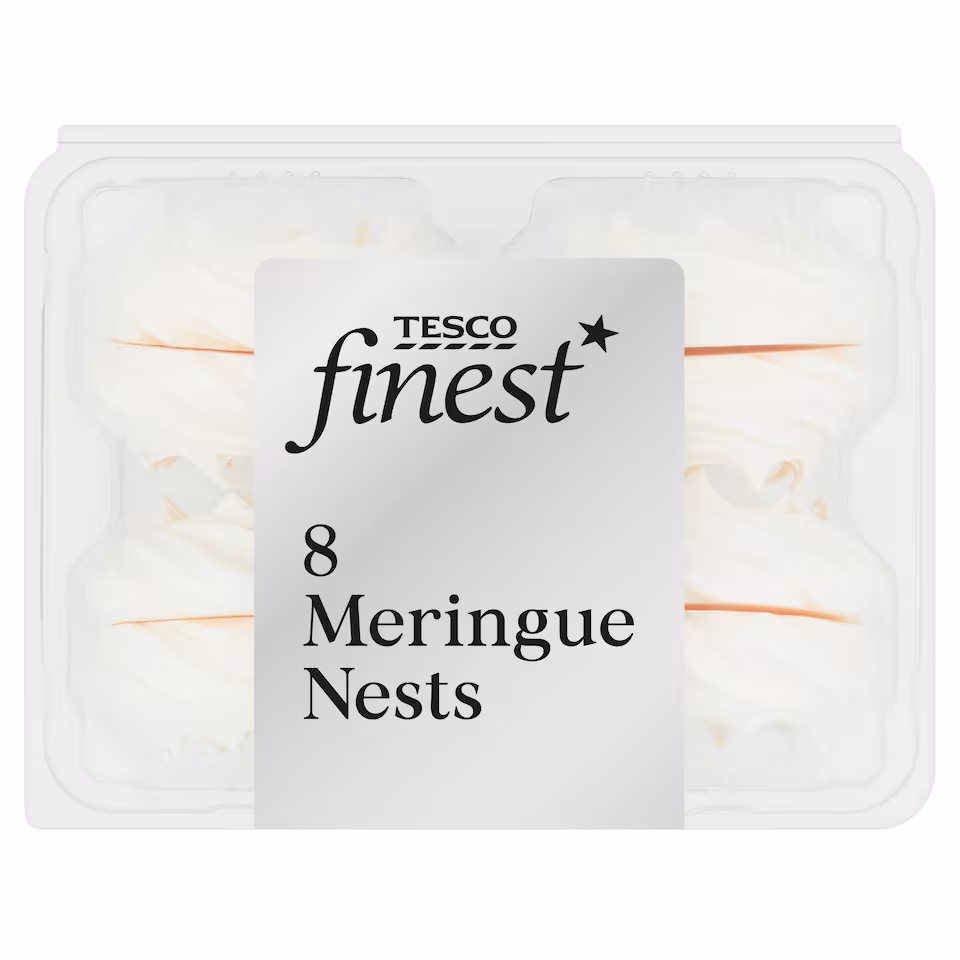 Tesco Finest Meringue Nests 8S