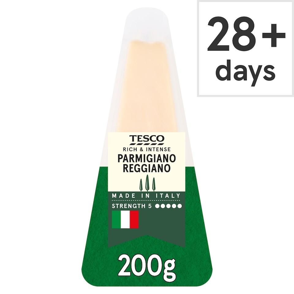 Tesco Parmigiano Reggiano Cheese 200 G