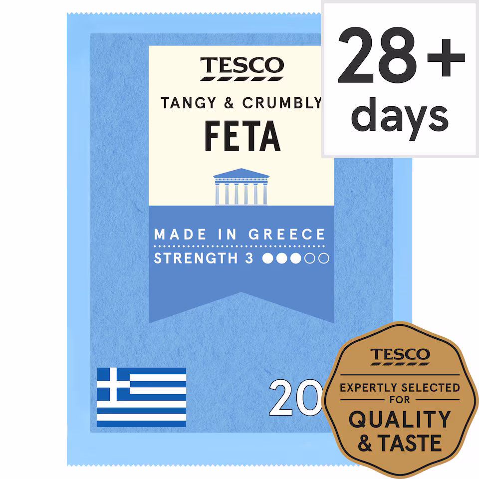 Tesco Greek Feta Cheese 200 G