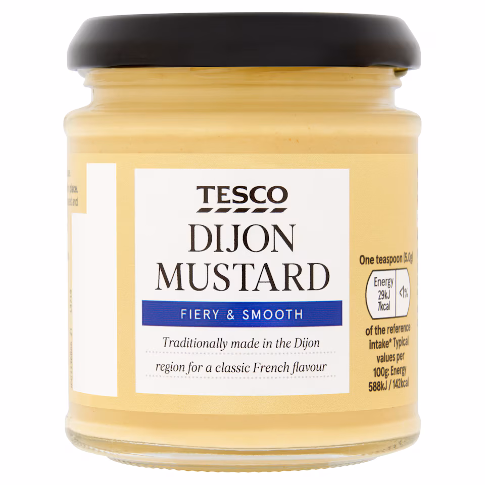 Tesco Dijon Mustard 185G
