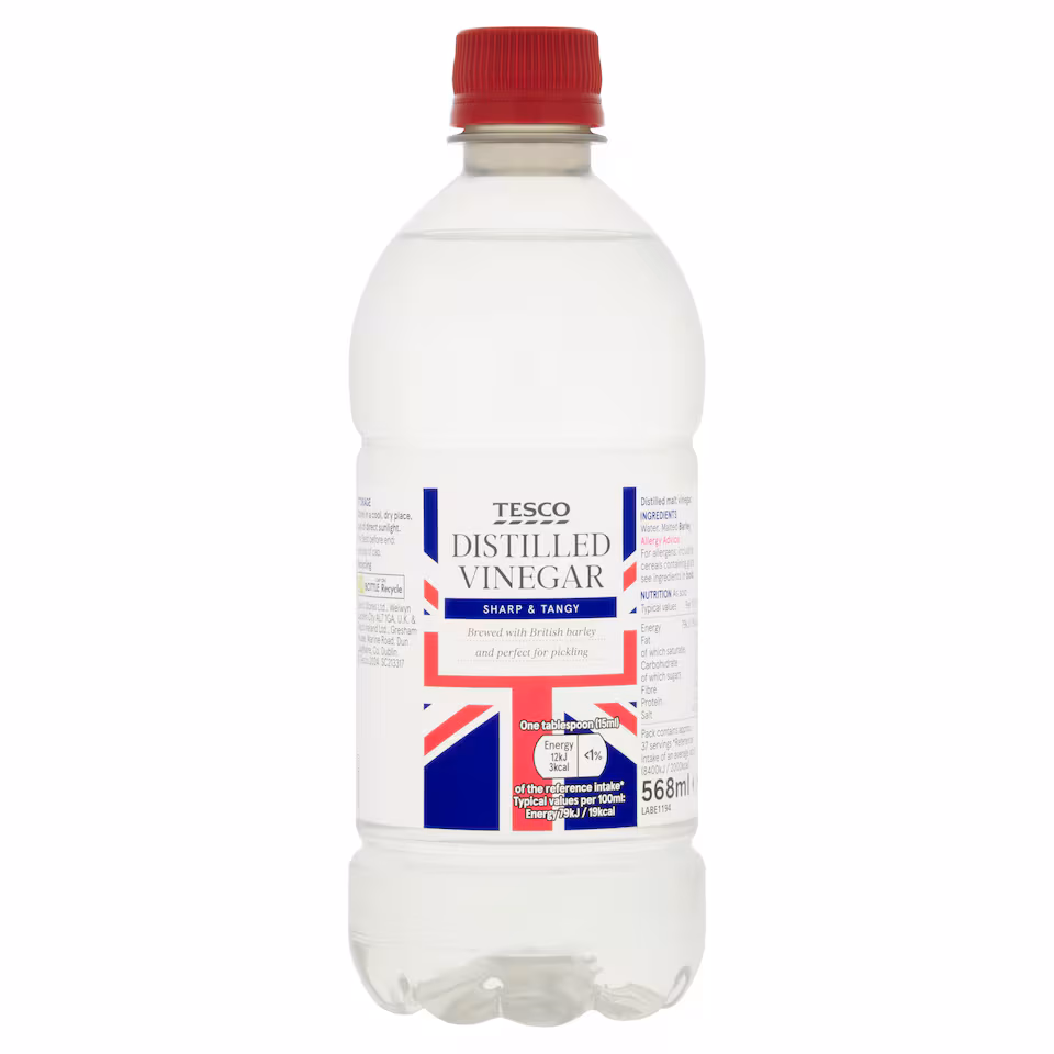 Tesco Distilled Vinegar 568Ml