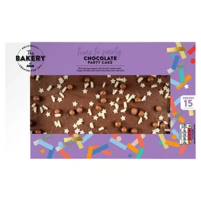 The BAKERY at ASDA The Bakery Chocolate Party Cake