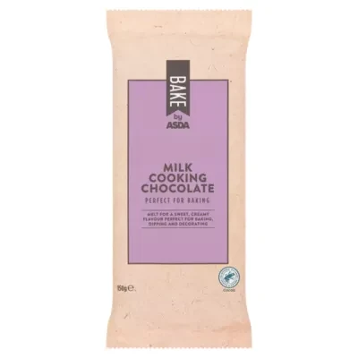 BAKE by ASDA Bake Milk Cooking Chocolate 150g