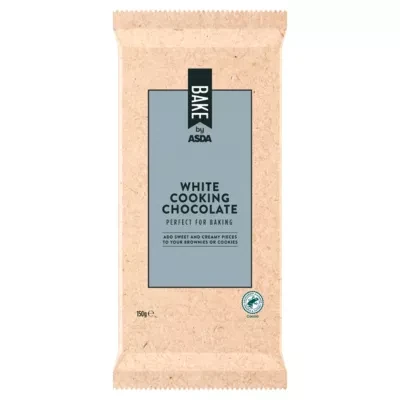 ASDA Bake White Cooking Chocolate 150g