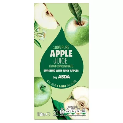 ASDA Apple Juice from Concentrate 1 Litre