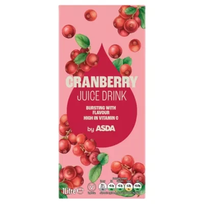 ASDA Cranberry Juice Drink 1 Litre