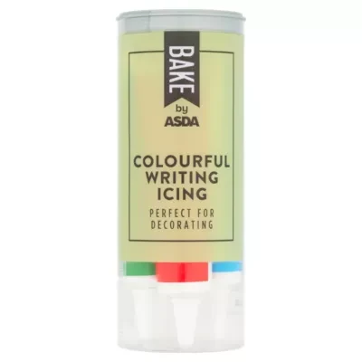 BAKE by ASDA BAKE by  Colourful Writing Icing 76g