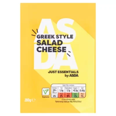 JUST ESSENTIALS by ASDA Just Essentials Greek Style Salad Cheese 200g