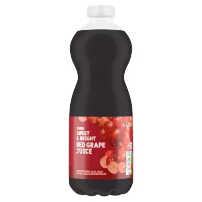ASDA Sweet & Bright Red Grape Juice 1 Litre