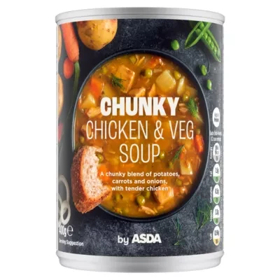 ASDA Chunky Chicken & Veg Soup 400g