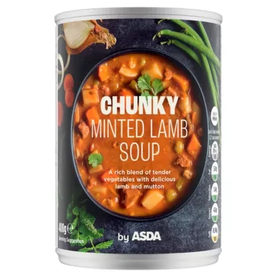 ASDA Chunky Minted Lamb Soup 400g