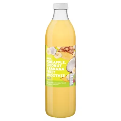 ASDA Pineapple, Coconut & Banana Fruit Smoothie 750ml