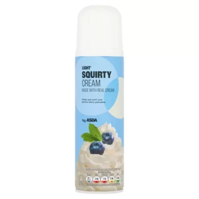 ASDA Light Squirty Cream 250g