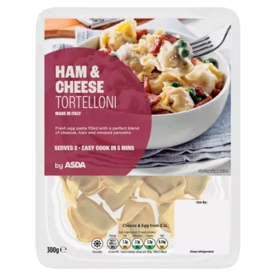 ASDA Ham & Cheese Tortelloni 300g
