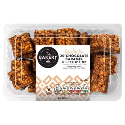 The BAKERY at ASDA The Bakery 20 Fantastic Chocolate Caramel Mini Crisp Bites
