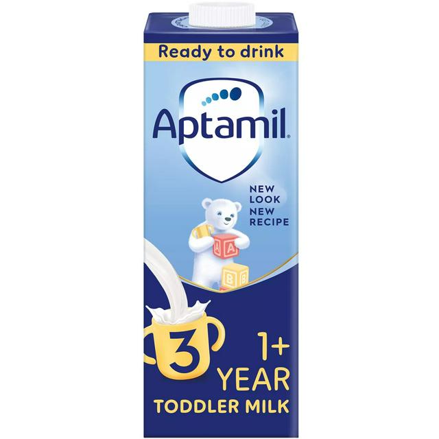 Aptamil 3 Toddler Milk Formula Liquid 1+ Years Ready To Feed 1L