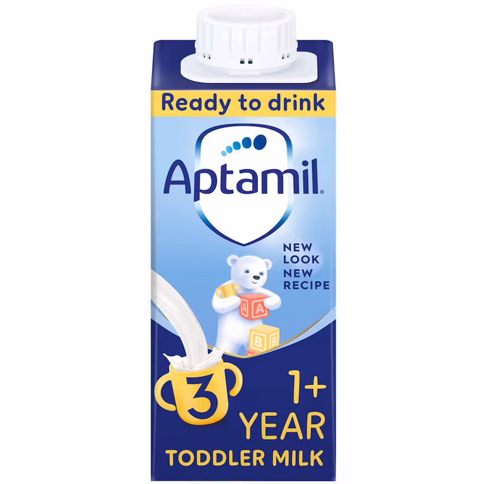 Aptamil 3 Toddler Milk Formula Liquid Ready to Feed 1-3 Years 200ml
