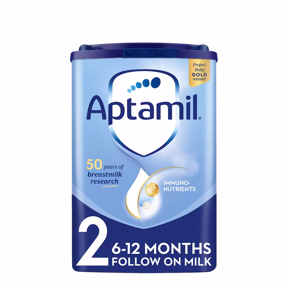 Aptamil 2 Follow On Baby Milk Formula Powder 6-12 Months 800g