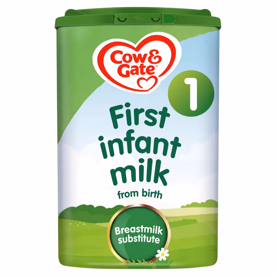 Cow & Gate 1 First Infant Baby Milk Formula Powder from Birth 800g