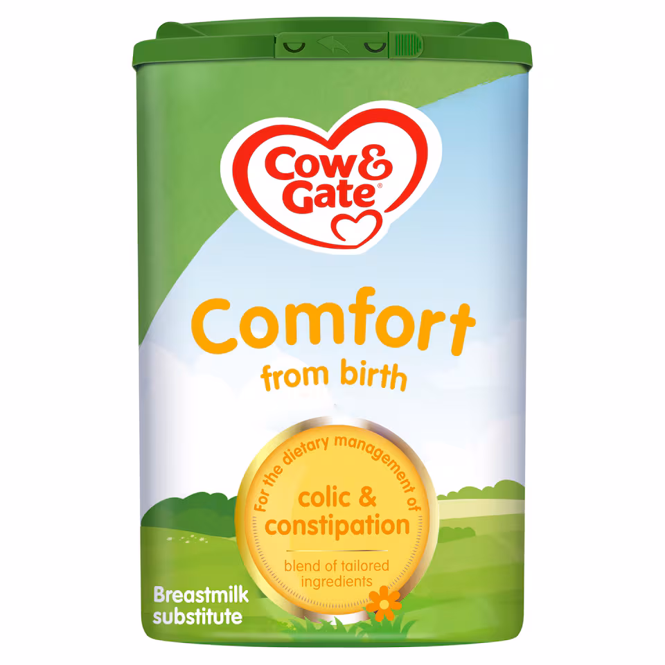 Cow & Gate Comfort Baby Milk Formula Powder from Birth 800g