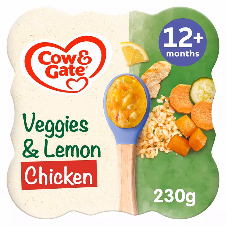 Cow & Gate Veggies Lemon & Chicken 230g