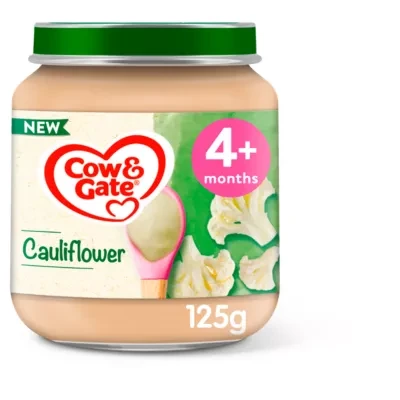 Cow & Gate Cauliflower Baby Food Snack Jar, 6+ Months, 125g