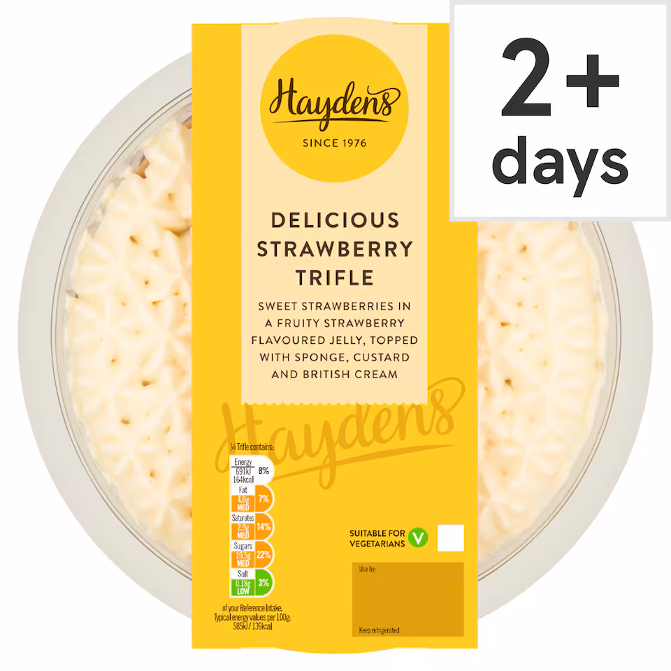 Hayden's Strawberry Trifle Dessert 472g