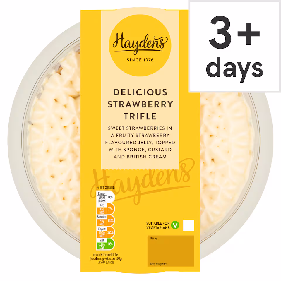 Hayden's Strawberry Trifle Dessert 472g