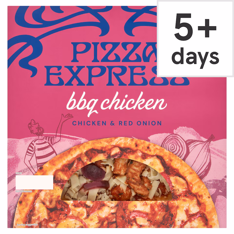 Pizza Express BBQ Chicken & Red Onion Pizza 272g